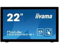 IIYAMA T2235MSC-B1  M-Touch DVI black monitors