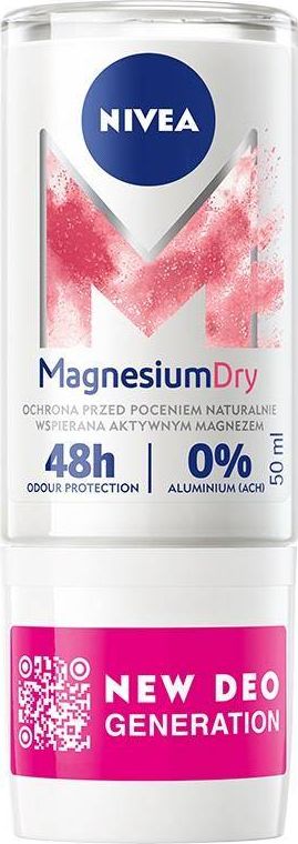 Nivea Antyperspirant Magnesium Dry Original w kulce dla kobiet 50 ml 5900017078212 (5900017078212)