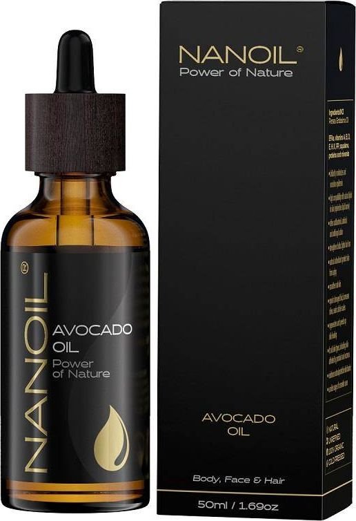 Nanoil Olejek z awokado do pielegnacji wlosow i ciala 50ml 5905669547130 (5905669547130)