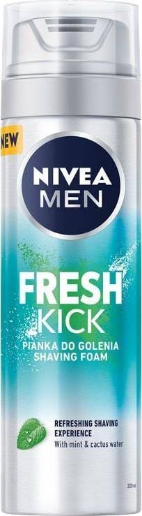 Nivea NIVEA_Men Fresh Kick pianka do golenia 200ml 5900017078694