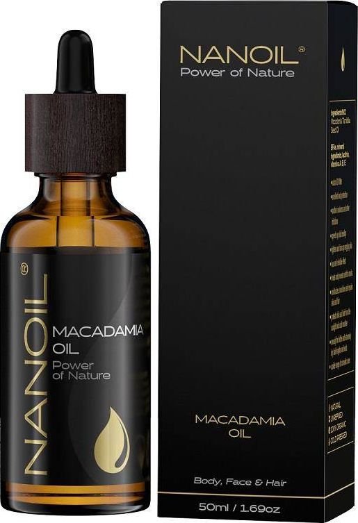 Nanoil Olejek makadamia do pielegnacji wlosow i ciala 50ml 5905669547161 (5905669547161)