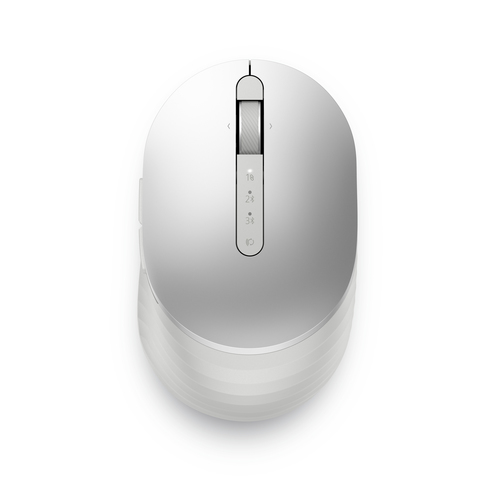 Dell Premier MS7421W - mouse - 2.4 GHz, Bluetooth 5.0 - platinum silver Datora pele