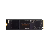 WD Black SSD SN750 SE Gaming NVMe 500GB SSD disks