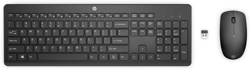 HP 235 Wireless    Tastatur und Maus combo (QWERTZ - vācu izkārtojums) klaviatūra