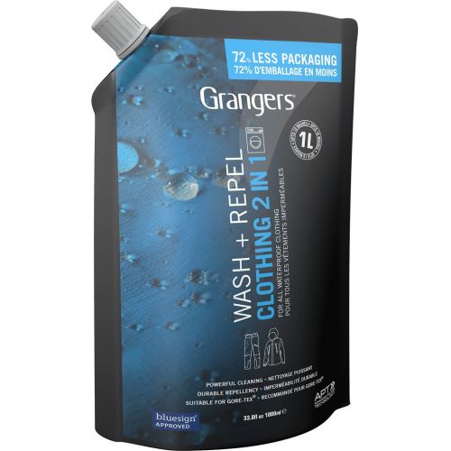 Grangers 2 in 1 Wash+Repel 1000ml Pouch 799756006458 (799756006458)