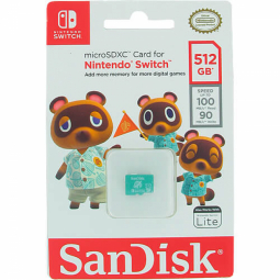 SanDisk MicroSDXC 100MB    512GB Nintendo      SDSQXAO-512G-GNCZN atmiņas karte