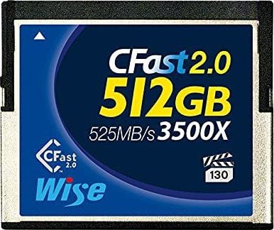 Wise CFast 2.0 Card 3500x  512GB blue atmiņas karte