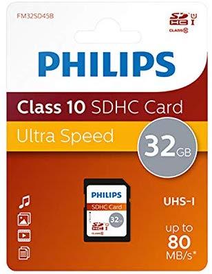 Philips SDHC 32GB class 10 atmiņas karte