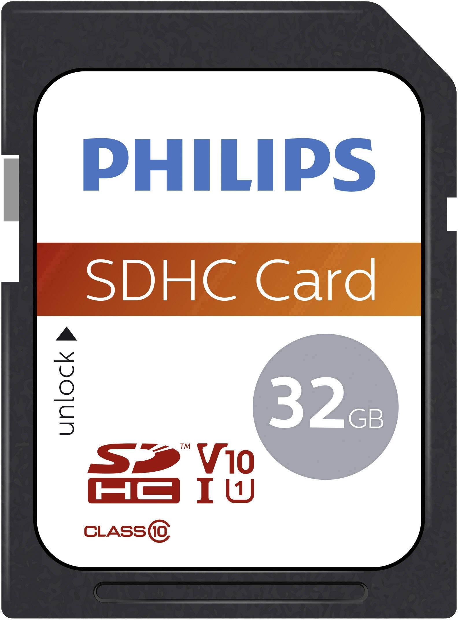 Philips SDHC 32GB class 10 atmiņas karte