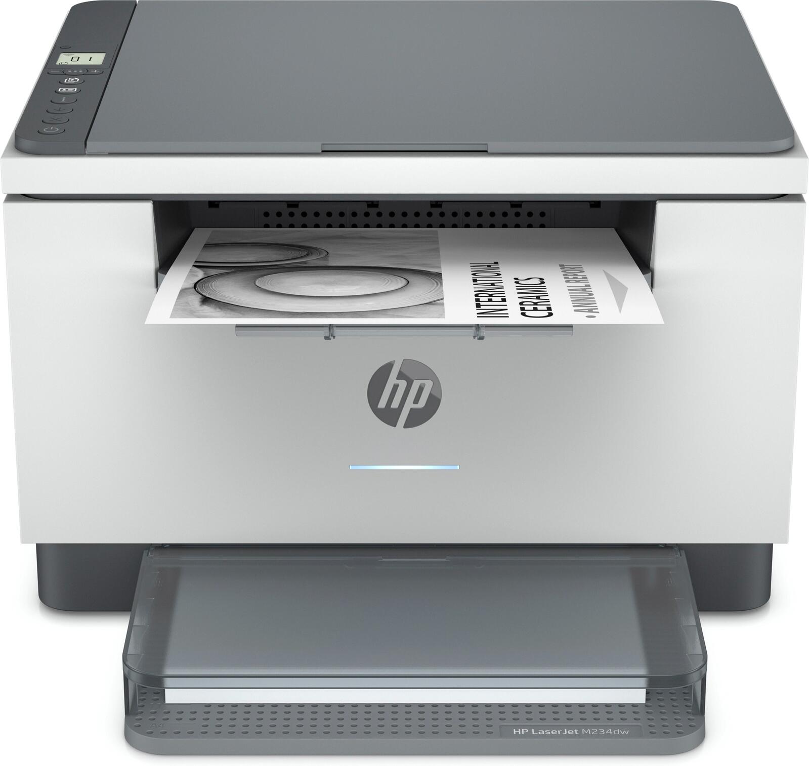 HP LaserJet M234dw Laser-Multifunktionsgerat 9YF91F (A4, 3-in1, Drucken, Kopieren, Scannen, USB, LAN, WLAN, Bluetooth) printeris