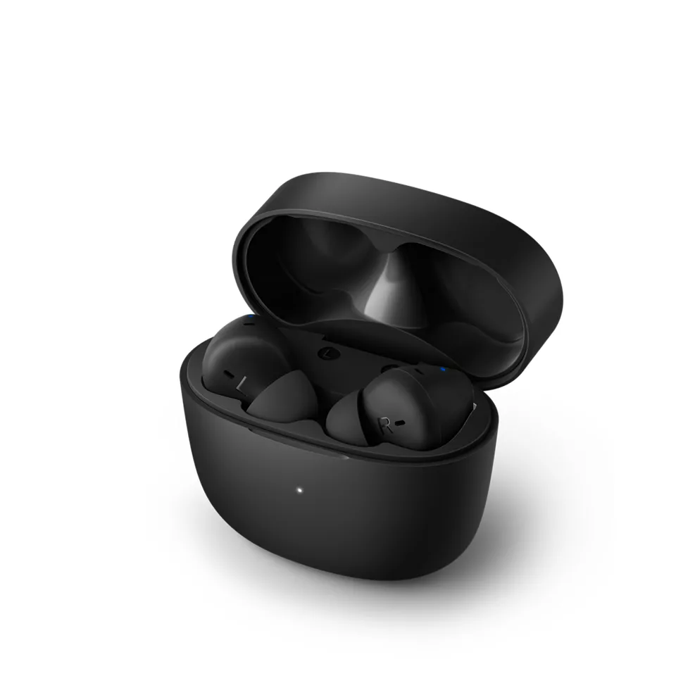 Philips True Wireless Headphones TAT2206BK/00, IPX4 water protection, Up to 18 hours play time, Black