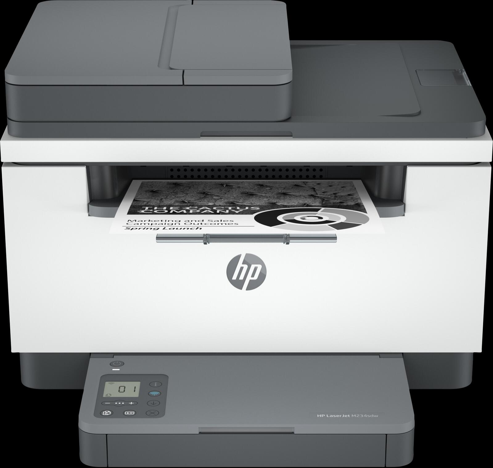 HP LaserJet M234sdw Laser-Multifunktionsgerat 9YG05F (A4, 3-in1, Drucken, Kopieren, Scannen, USB, LAN, Bluetooth) printeris