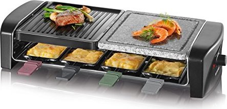 Severin Severin RG 9645 raclette grill with natural grill stone - 1400W Galda Grils