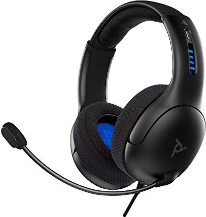 PDP LVL50 Wired Stereo Gaming Headset black austiņas