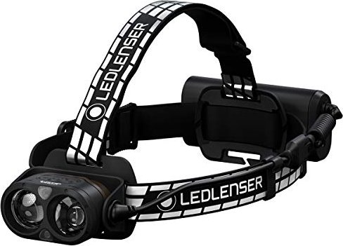 Ledlenser H19R Black Headband flashlight LED kabatas lukturis
