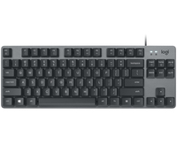 Logitech K835 TKL Tastatur, TTC-Blue - graphit/grau klaviatūra