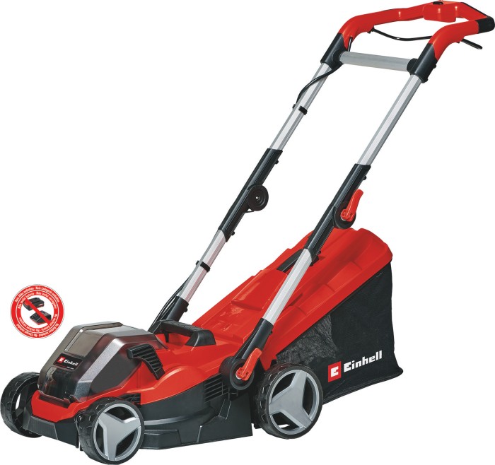 Einhell GE-CM 36/34-1 Li-Solo Walk behind lawn mower Battery Black, Red Zāles pļāvējs - Trimmeris