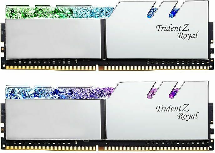 G.Skill Trident Z Royal F4-4400C19D-64GTRS memory module 64 GB 2 x 32 GB DDR4 4400 MHz operatīvā atmiņa