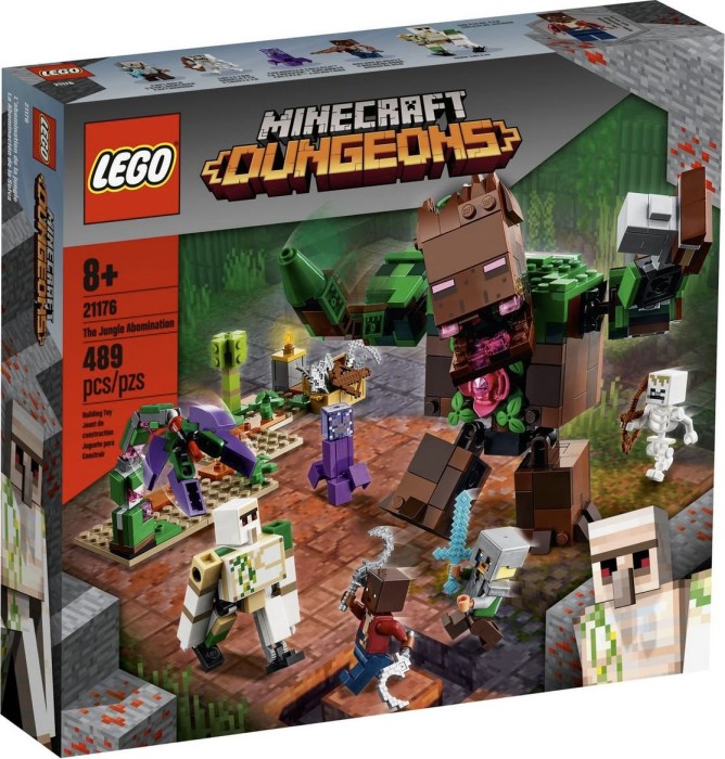 LEGO Minecraft 21176 The Jungle Abomination LEGO konstruktors