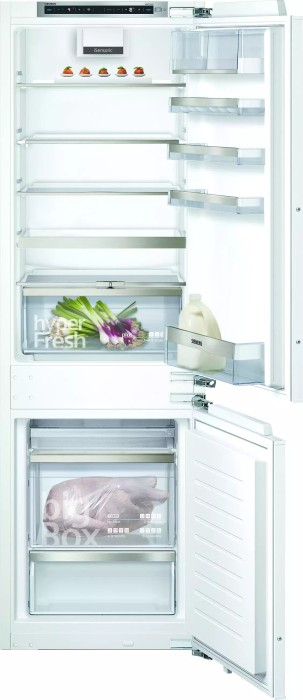 Siemens fridge / freezer combination KI86SHDD0 iQ500 D HC white Ledusskapis
