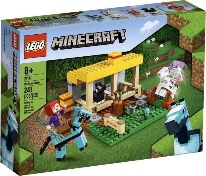 LEGO Minecraft 21171 The Horse Stable LEGO konstruktors