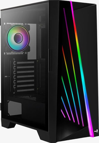 Aerocool Mirage-G-BK-v1 black ATX - ACCM-PB25013.11 Datora korpuss