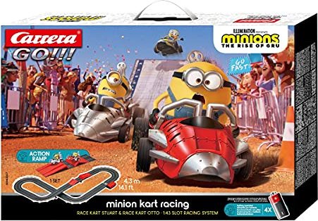 Carrera GO Minions - Kart Racing - 20063507 Radiovadāmā rotaļlieta