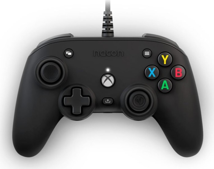 Nacon Pro Compact Controller black spēļu konsoles gampad