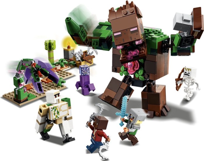 LEGO Minecraft 21176 The Jungle Abomination LEGO konstruktors