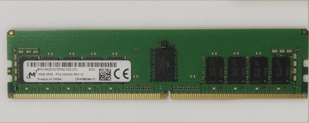 Dell - DDR4 - module - 16 GB - DIMM 288-pin - 3200 MHz / PC4-25600 - registered operatīvā atmiņa