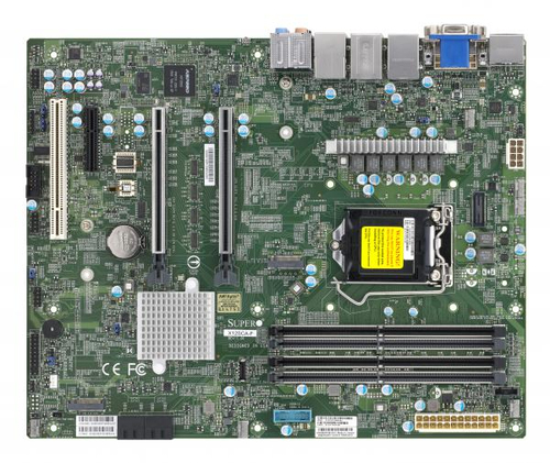 Supermicro [NR]X12SCA-F, Intel W480  Chipset, support Intel Comet  5704174217473 pamatplate, mātesplate