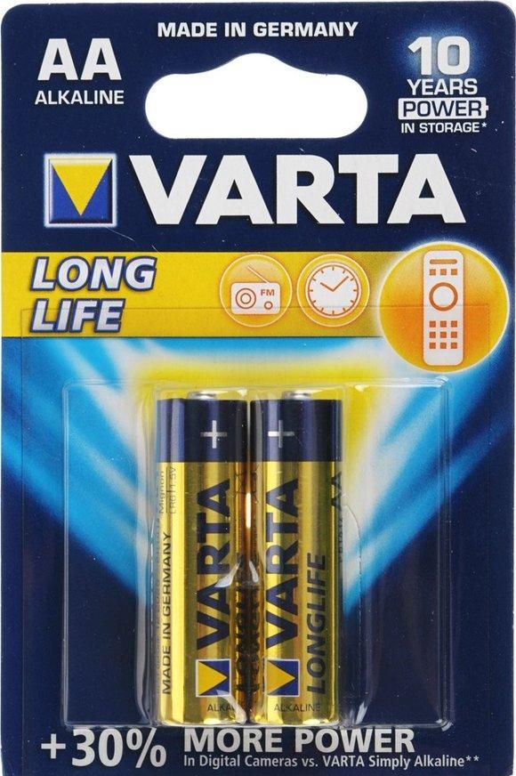 Varta Bateria LongLife Power AA / R6 2 szt. 4106101412 (4008496594672) Baterija