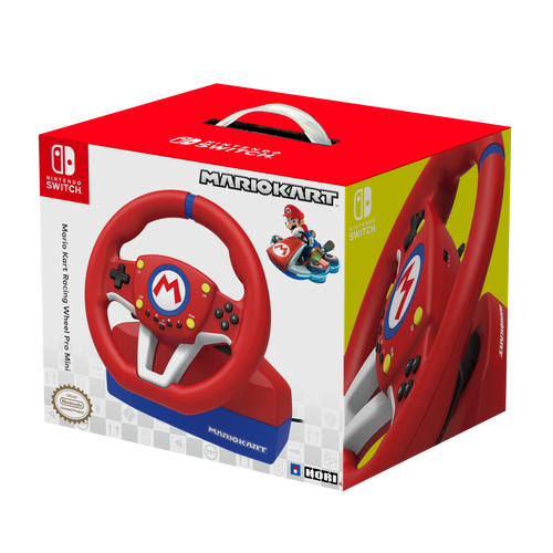 HORI Mario Kart Racing Wheel Pro Mini, steering wheel (red / blue) spēļu konsoles gampad