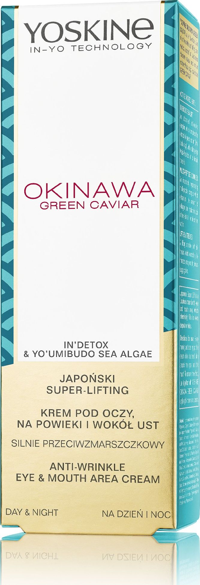 Yoskine Okinawa Green Caviar Krem pod oczy 15ml 075261 (5900525065261) ēnas