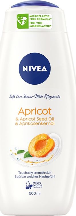 Nivea Soft Care Shower zel morela 0182688 (5900017080482)