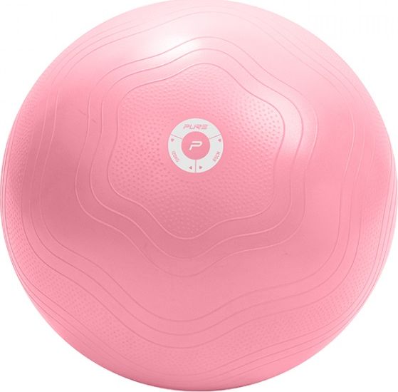 Pure2Improve Pilka do cwiczen P2I Joga Ball 65cm rozowa 03597 (8719407045140) bumba