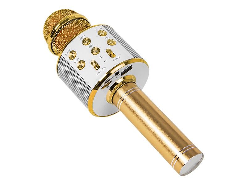 BLOW microphone PRM 402 gold karaoke austiņas