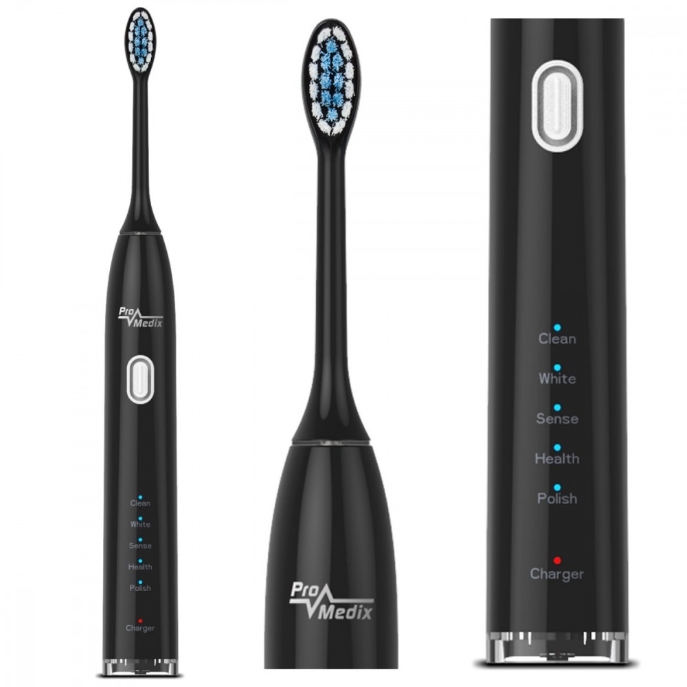 Sonic toothbrush Black Promedix PR-740 mutes higiēnai