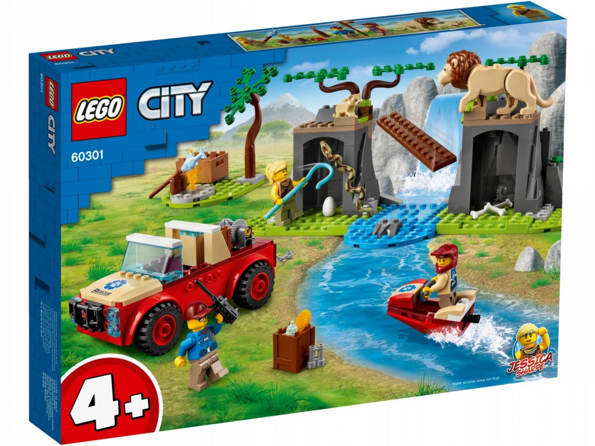 LEGO City Animal Rescue Vehicle - 60301 LEGO konstruktors