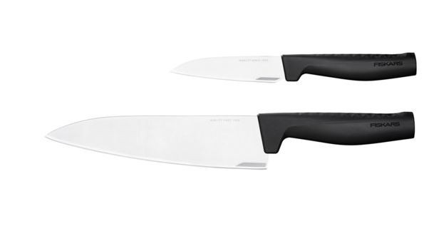 Fiskars Knifes Set 2 pcs Hard Edge 1051778 Virtuves piederumi