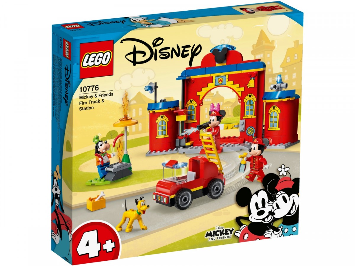 LEGO Mickey's fire station and fire station. - 10776 LEGO konstruktors