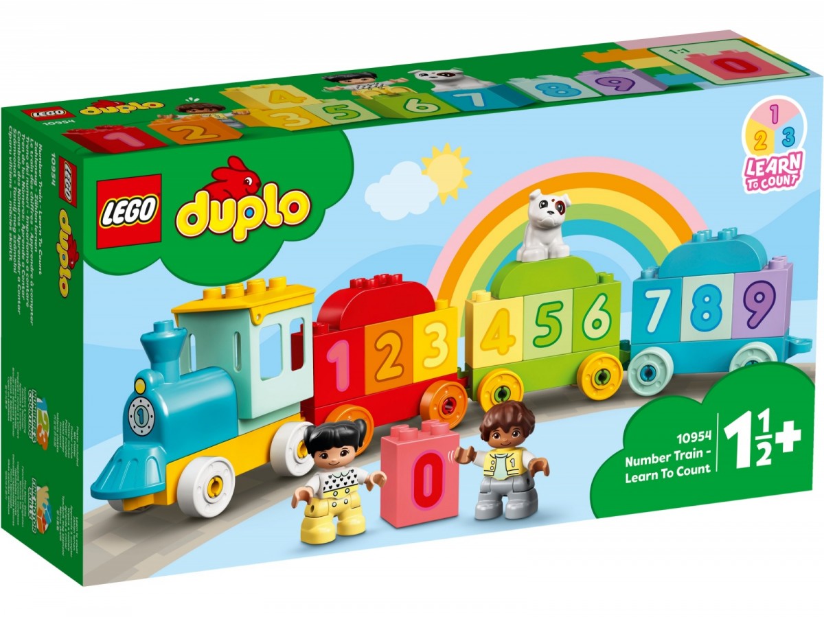LEGO DUPLO number train - learn to count - 10954 LEGO konstruktors