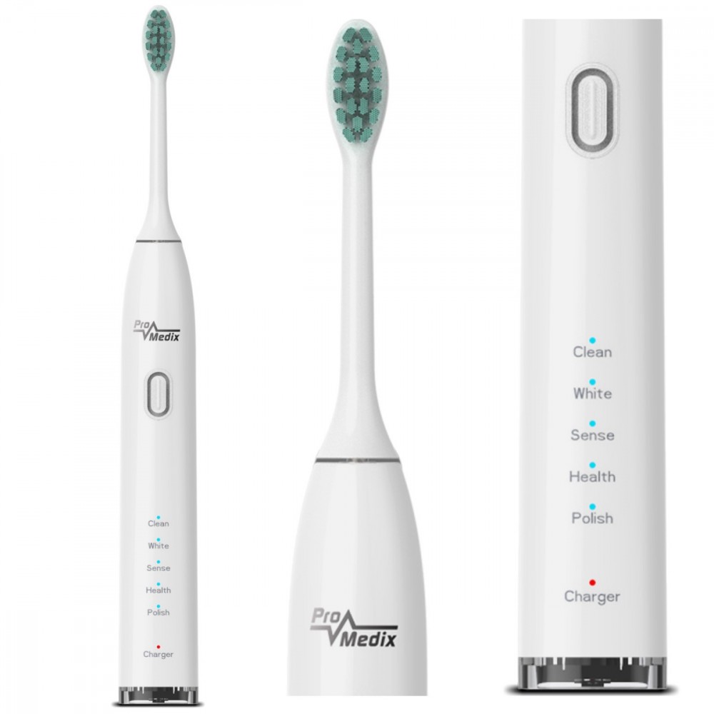 Sonic toothbrush white Promedix PR-740 W mutes higiēnai