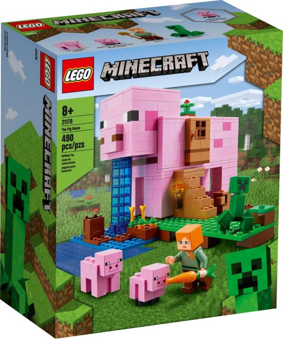 LEGO Minecraft 21170 The Pig House LEGO konstruktors