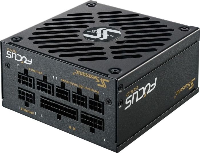 Seasonic 650W FOCUS SGX, PC power supply (black 4x PCIe, cable management) FOCUS-SGX-650 (4711173874522) Barošanas bloks, PSU