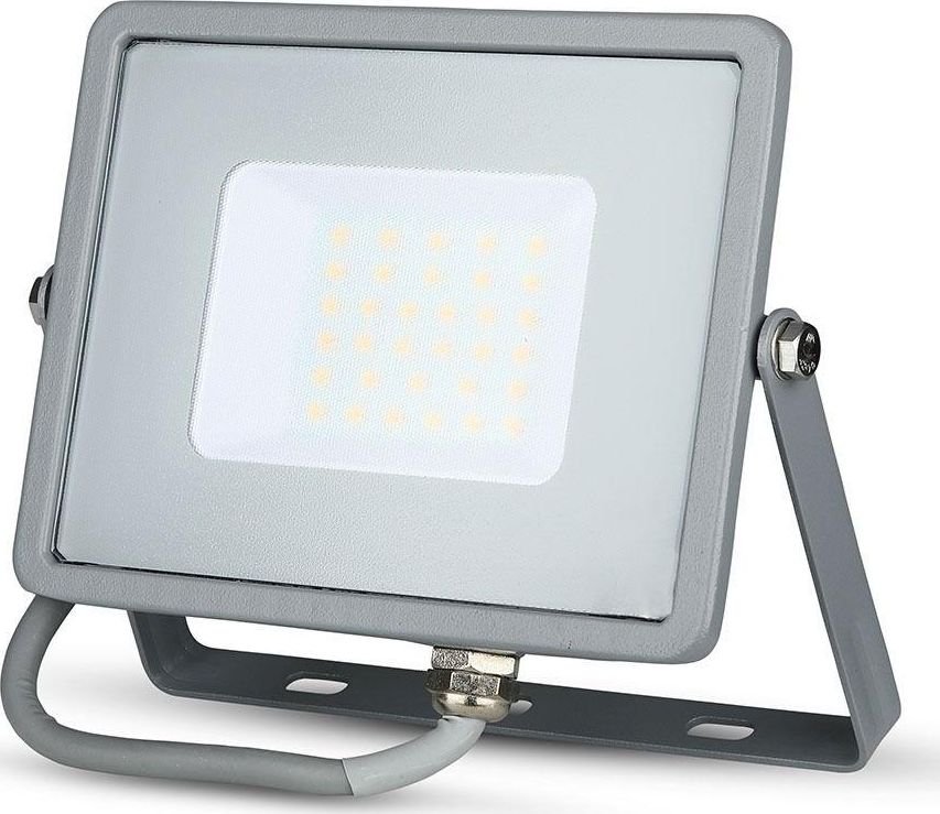 Floodlight V-TAC Floodlight 30W, 2400 lumens, gray (VT-30) apgaismes ķermenis