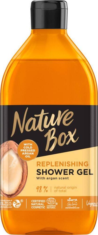 Nature Box Odzywczy zel pod prysznic z olejkiem arganowym 385ml 9000101299373 (9000101299373)