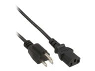 Stromkabel - NEMA 5-15 (S) bis IEC 60320 C13 adapteris