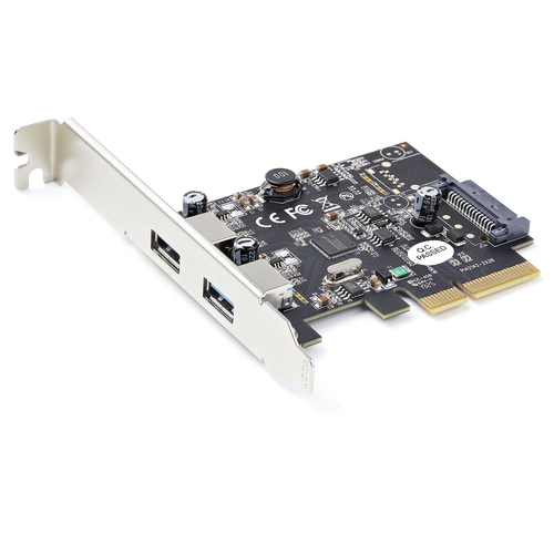 StarTech.com 2-Port USB PCIe Adapter - 10Gbit/s pro Port - USB 3.1/3.2 Gen 2 Typ-A PCI Exp... karte