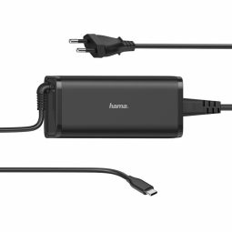 Hama Universal 92W 5-20V USB-C portatīvo datoru lādētājs